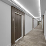 Capital Contractor Services modernized the resident corridor at the Roney Palace