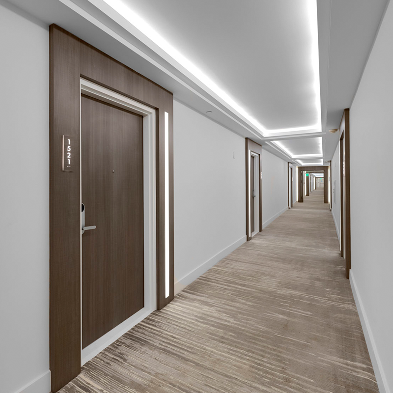 Roney Palace Resident Hallways