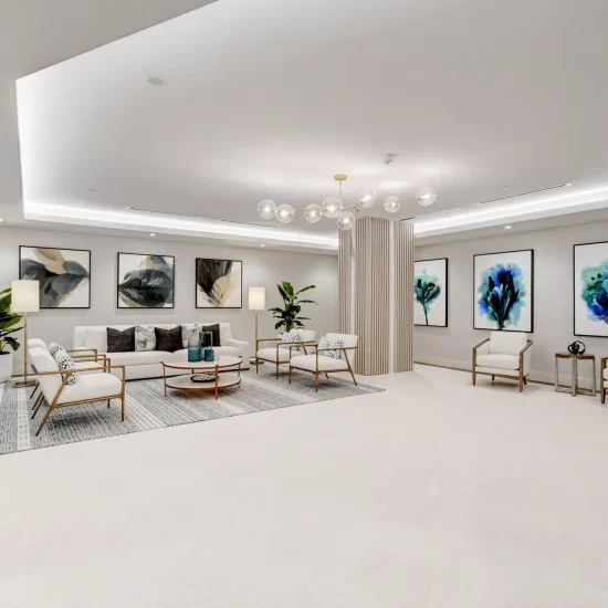 Bar Harbour lobby, renovated by Capital Contractor Services