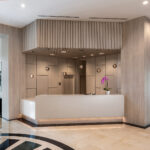 Front desk at Grove Hill installed by Capital Contractor Services