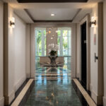 Lobby at Grove Hill renovated by Capital Contractor Services