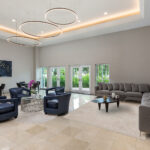 Party room at Grove Hill renovated by Capital Contractor Services