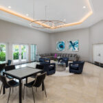 Party room at Grove Hill renovated by Capital Contractor Services