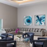 Party room at Grove Hill renovated by Capital Contractor Services