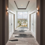 Hallways at Grove Hill renovated by Capital Contractor Services