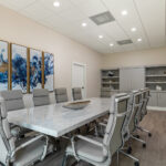 Conference room at Grove Hill renovated by Capital Contractor Services