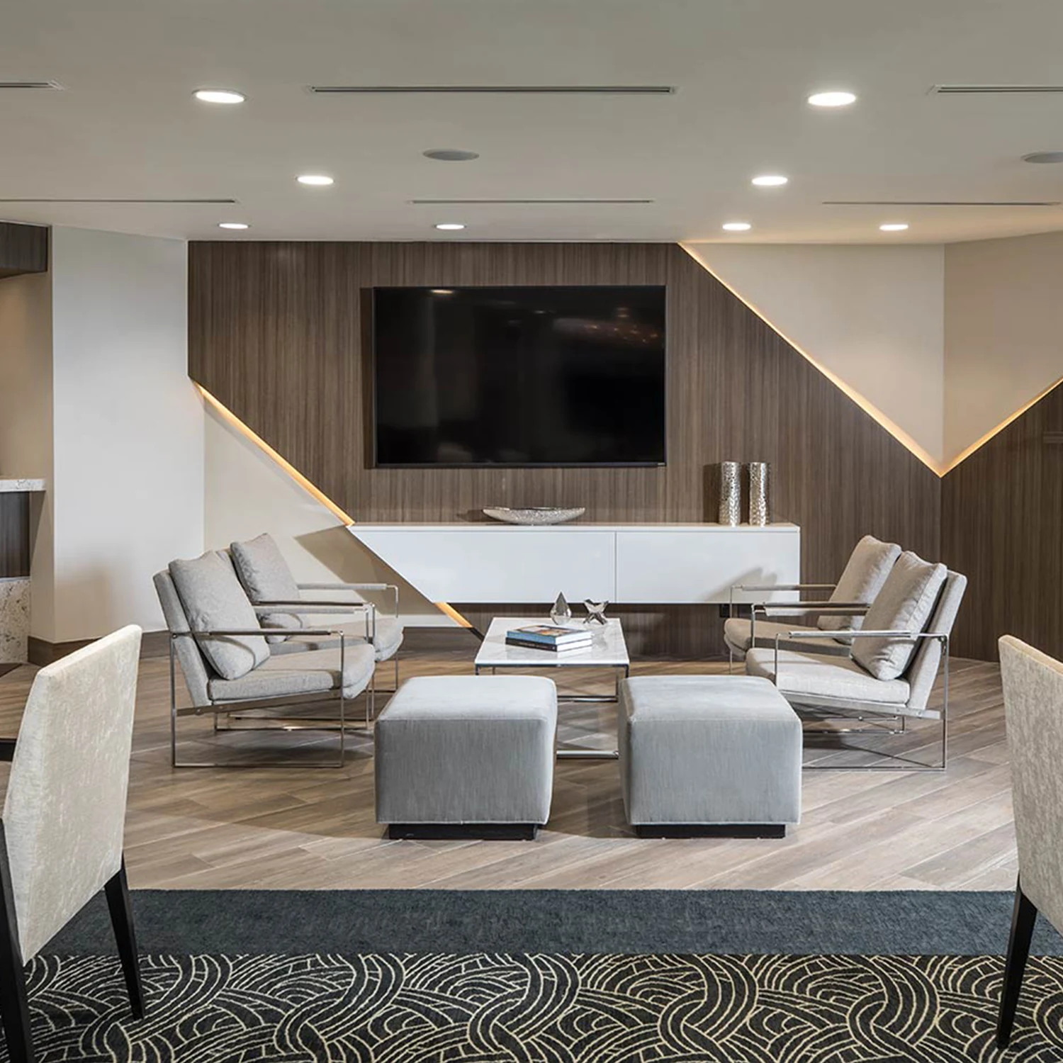 party room at williams island 3000