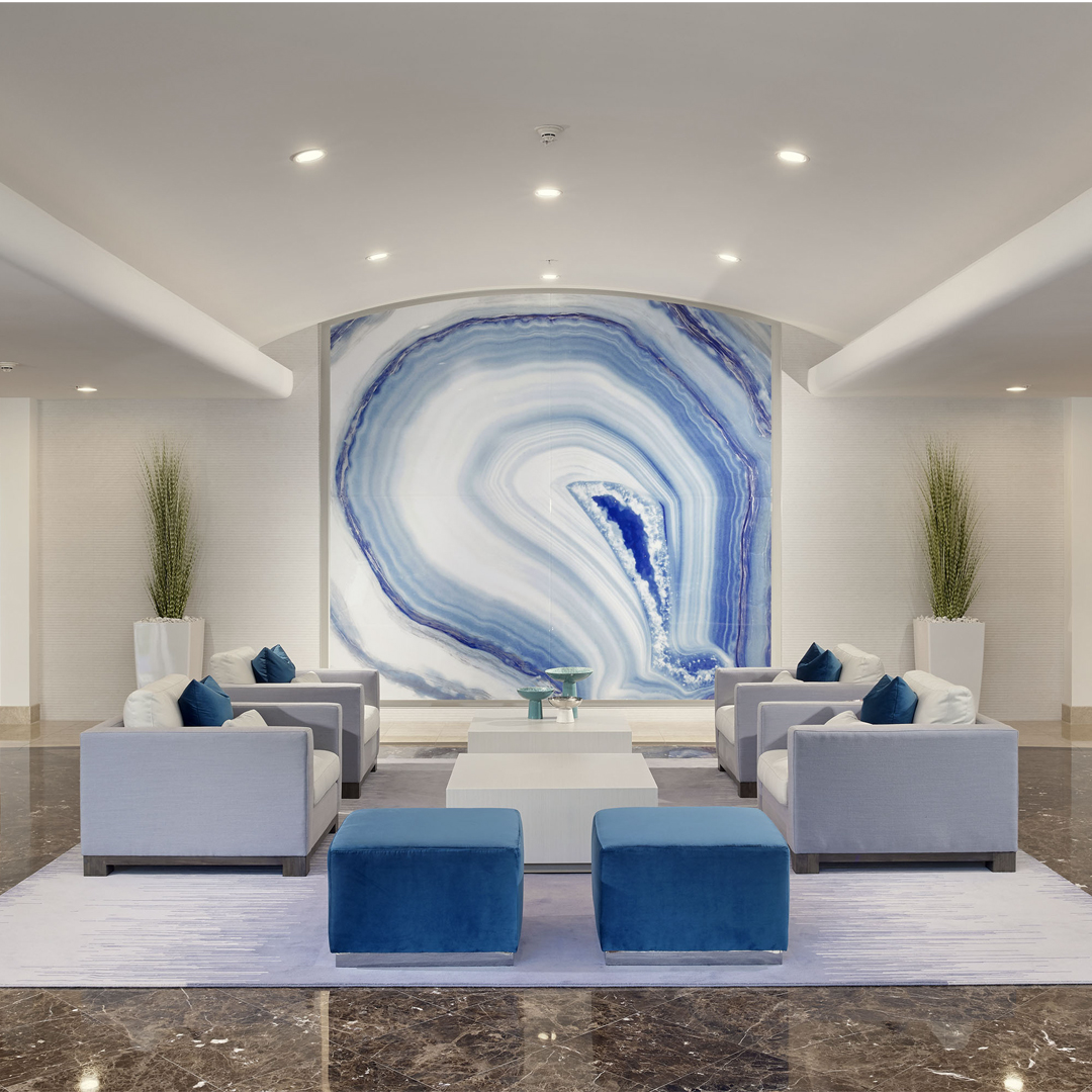 2022 Capital – La Rive Lobby and Entertainment Room Design – Photo 2 – 1080×1080