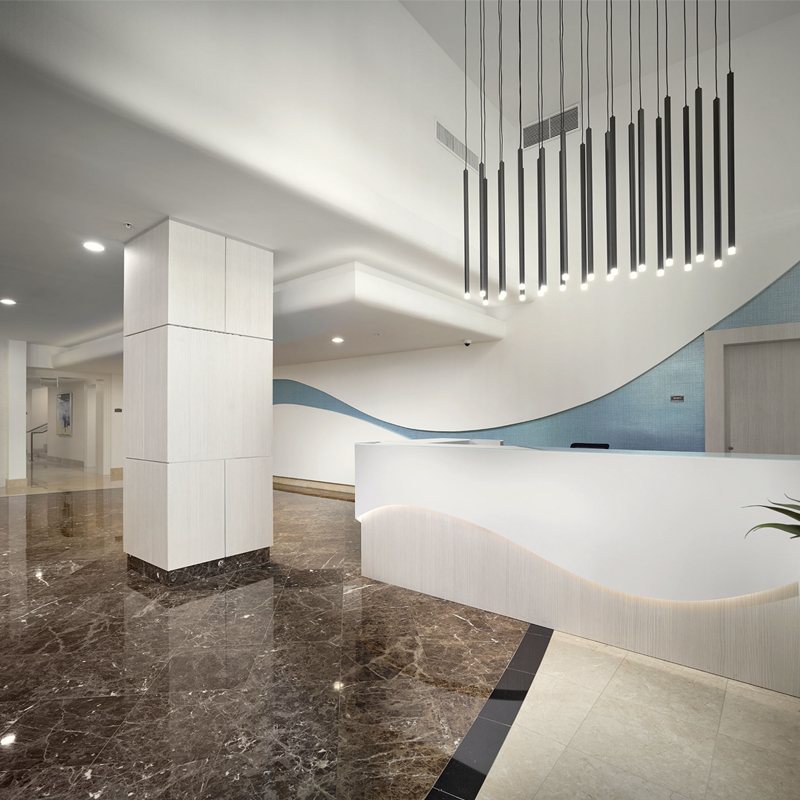 2022 Capital – La Rive Lobby and Entertainment Room Design – Photo 3 – 800×800