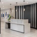 Front desk at Gables Waterway Tower