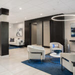 Gables Waterway Tower Lobby Wide View