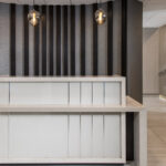 Main lobby front desk at Gables Waterway Tower