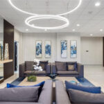 Lobby at Gables Waterway Tower