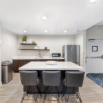 Party Room Kitchen at Gables Waterway Tower