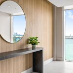 Elevator foyer on resident level renovated by Capital Contractor Services