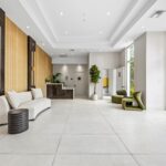 Full side view of Lobby Renovation completed by Capital Contractor Services