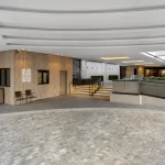 modernized porte cochere at the Roney Palace renovated by Capital Contractor Services