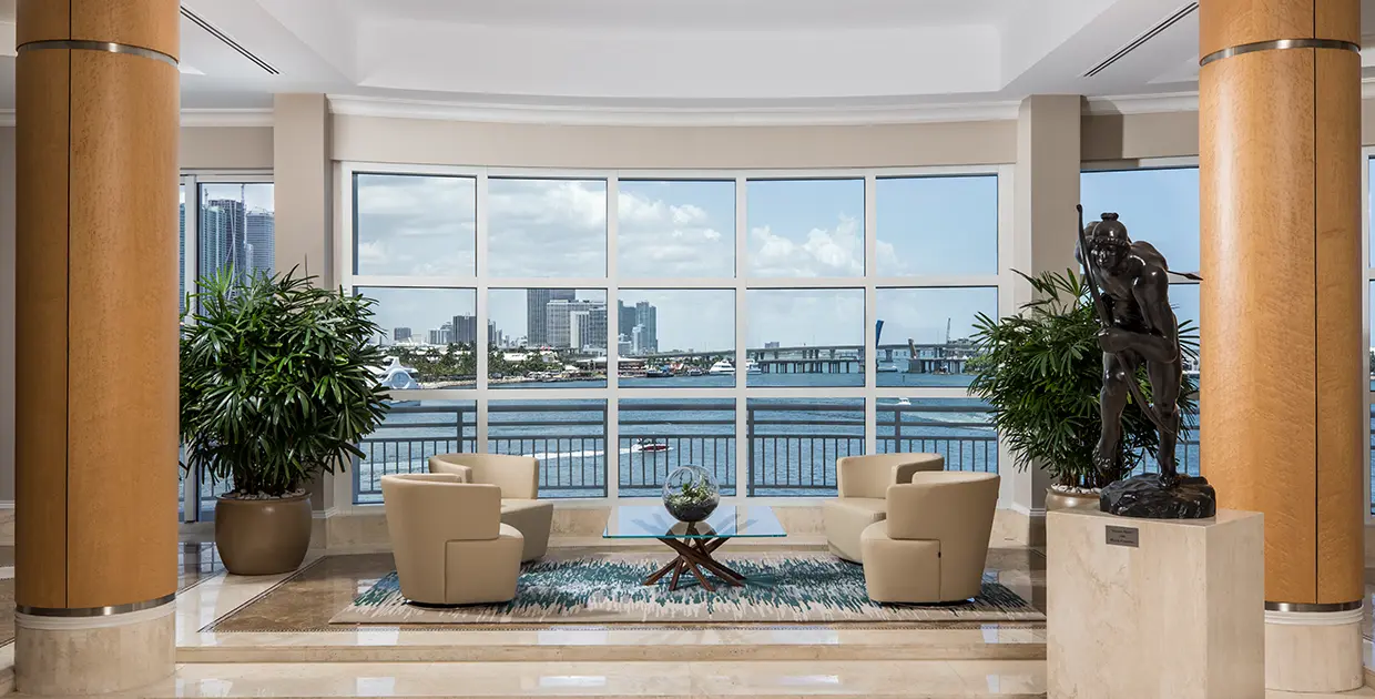 Three Tequesta lobby area