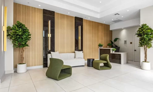 360b condominium lobby