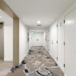resident hallways at the carlton