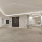 Chalfonte hallway rendering