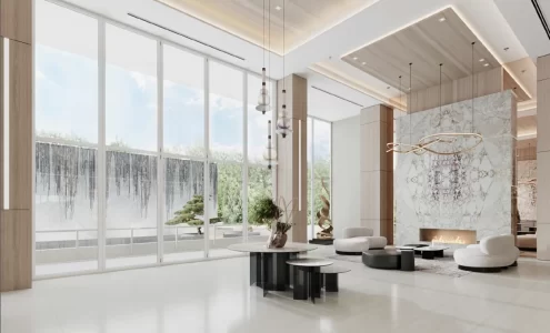 Rendering of North Tower at the Point