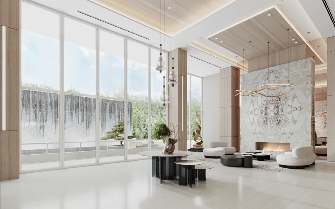 Rendering of North Tower at the Point