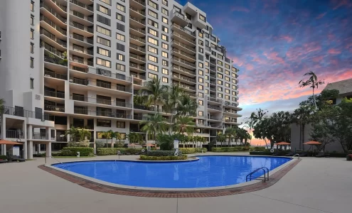 brickell key 2 exterior and pool deck