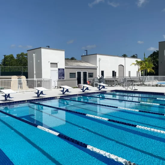 aquatics center at JCC miami