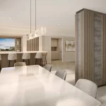 Party room at the Carlton of Boca Raton rendering